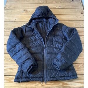 Columbia Reversible Down Puffer Coat Size Small Women’s Black